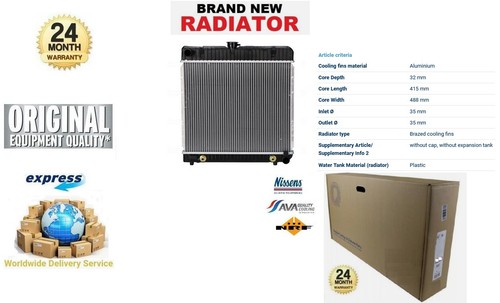 Radiator for mercedes benz - for,