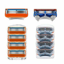 4-24X Replacement Blades For Gillette Fusion Razor Shaver Trimmer Shaving Gift  