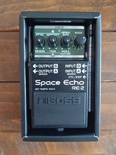 Boss space echo - re-2, delay