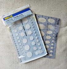 HELIX CIRCLE AND ELLIPSE TEMPLATES (H67 & H82) - vintage