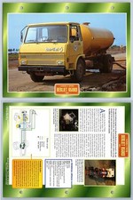 Berliet 950KB - 1974 - Flatbeds & Tippers Atlas Trucks Maxi Card