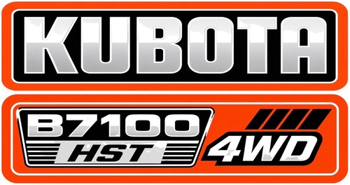 Kubota b7100 hst - kubota,