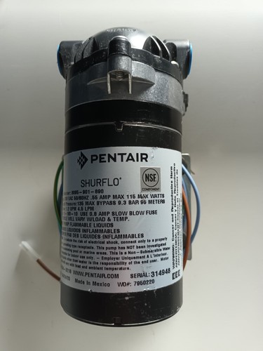 Shurflo 135 psi pump - psi, 240v