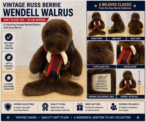 Vintage russ berrie wendell - russ,