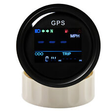 52mm GPS Speedometer Gauge MPH Kmh Knots Waterproof LCD For Car Motorcycle Boat