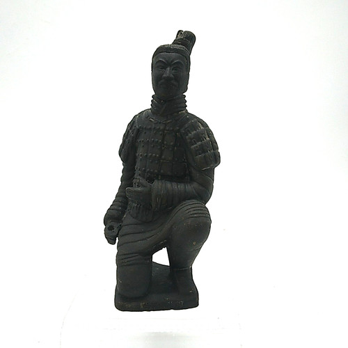 Black stone replica kneeling - black,