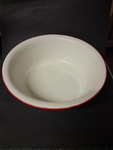 Vintage large red white - red, &