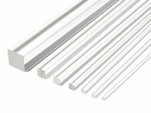 Square acrylic rod - rod, perspex