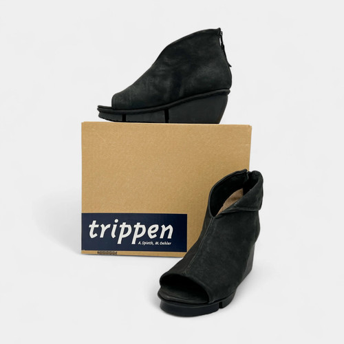 Trippen galaxy black open - open, toes
