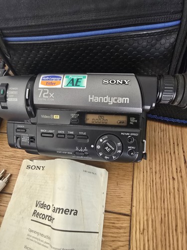 Sony ccd tr511e - sony, tape