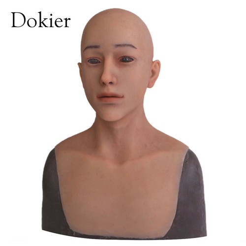 Realistic young man mask - man,