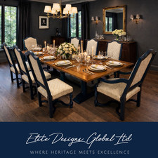 Art Deco Rustic French Oak