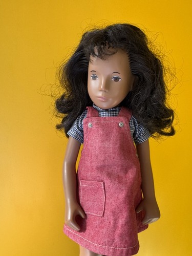 Vintage sasha red pinafore - vintage,