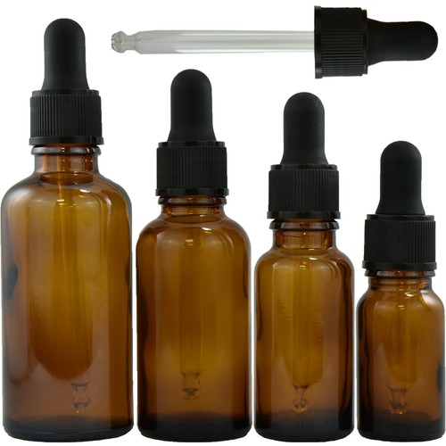 Glass dropper bottles - glass, 10ml