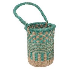  Handcrafted Seagrass Hanging Baskets Hand-woven of Natural Seaweed