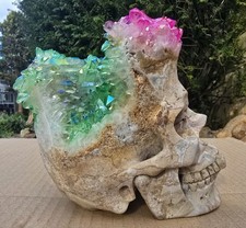 Skullis. Lifesized 5.7" Quartz