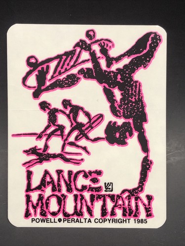 Vintage skateboard sticker - sticker,