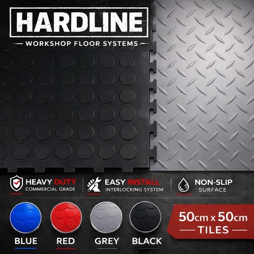 Garage floor tiles workshop - floor,
