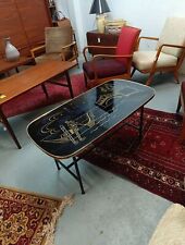 Coffee Table Sofa Table Coffee Table Midcentury Vintage 50s Kidney Table