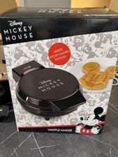 Disney Mickey Mouse Large Big Deluxe Waffle Maker