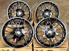 18" Black DTM Alloy Wheels