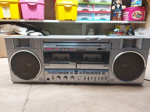 Sharp 500 stereo radio - sharp, gf-500