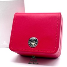 Omega Red Leather Watch Box