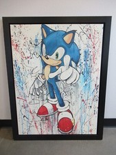 Paul Kenton Limited Edition Watch Out Print on Boxed Canvas 27" x 36"