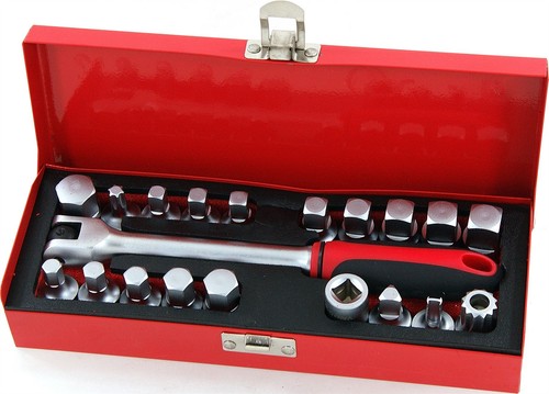 20pc drain plug key socket - 20pc,