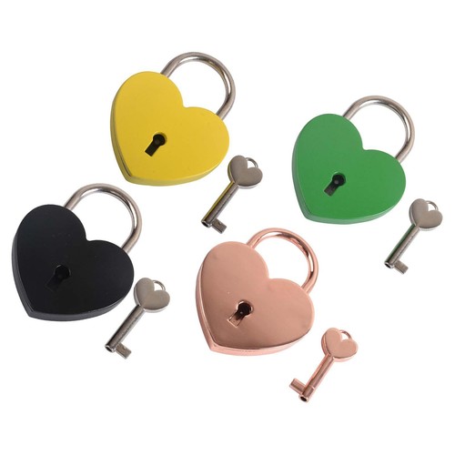 Love heart shape padlock - love,