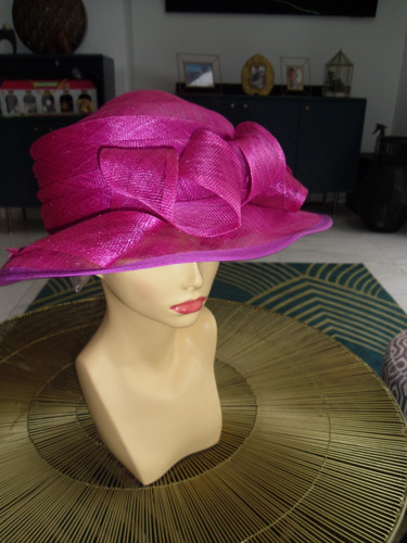 Smart ladies cerise hat - smart,