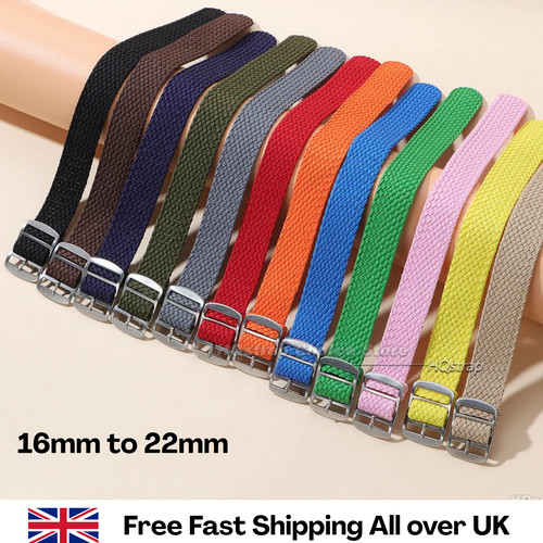 Nylon watch strap - strap, woven