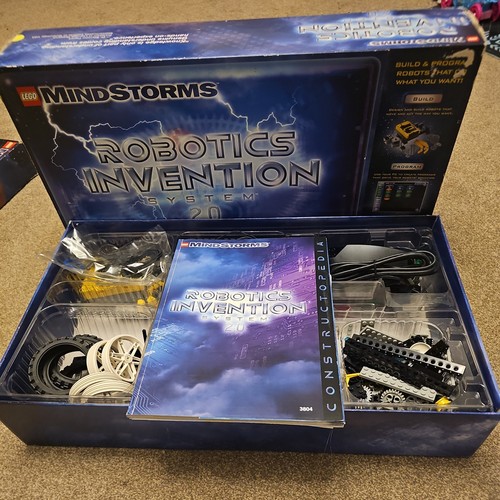 Mindstorms lego rcx set 3804 - mindstorms,