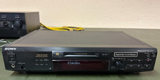 Sony MDS-JE520 Minidisc Deck Player with Remote, Instructions + 10 Minidiscs