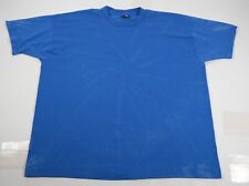 Vintage Fruit Of The Loom Best Lite Reverse Dye Blue T-Shirt Sz 3XL #1