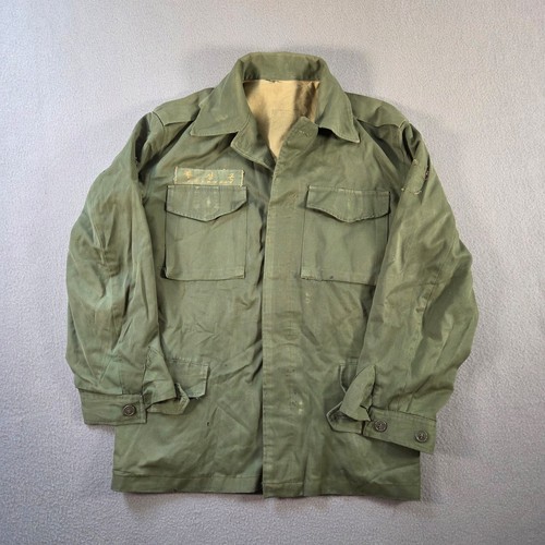 Vintage military jacket mens - military,