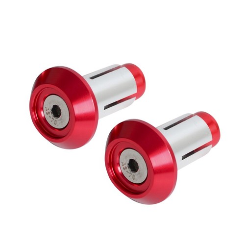 Red handlebar bar ends beta - handlebar,