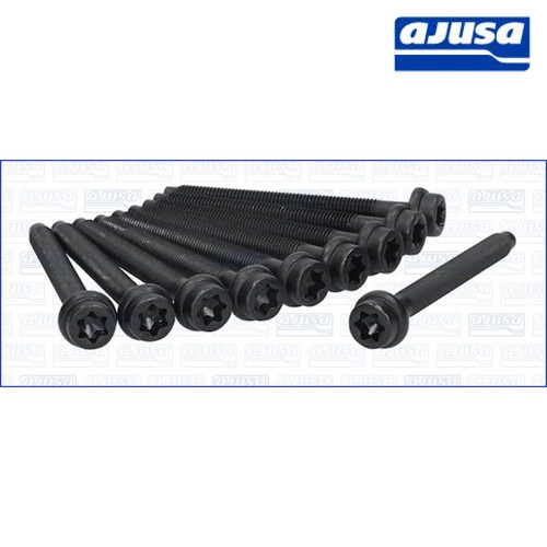 Cylinder head bolt set - head, ajusa