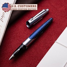 Sheaffer - Intrigue Blue - Fountain Pen - Nib M 14K