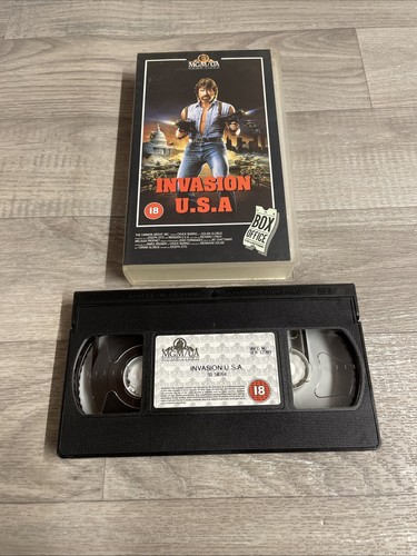 Invasion mgm uk pal vhs - invasion, u.s.a.
