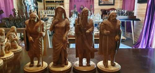 Huge antique hand - antique, chess