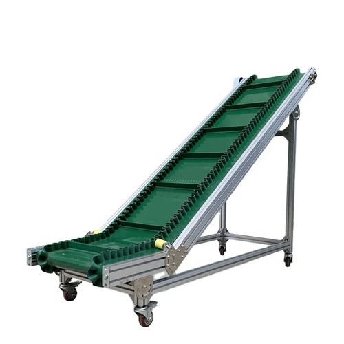 Inclined pvc belt conveyor for - inclined,