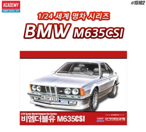 Academy bmw m635 csi - 1/24,