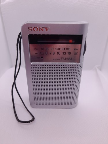 Silver sony icf s22 - silver,