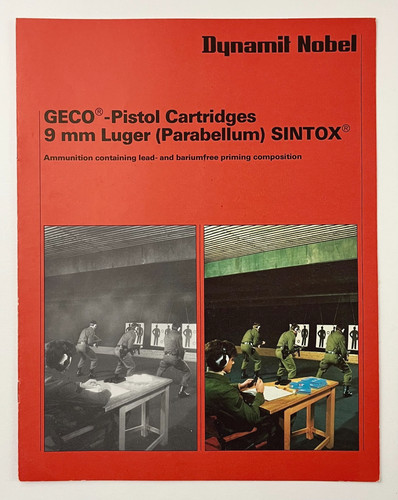 1980s dynamit nobel geco 9mm - dynamit,