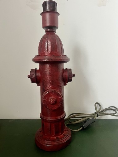 American fire hydrant lamp - american,