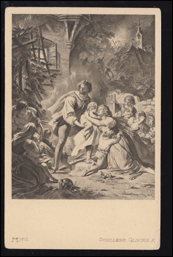 Artist postcard schiller - postcard, schiller's