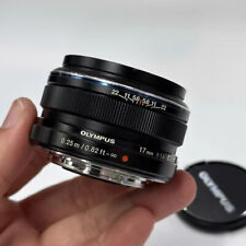 Olympus M.Zuiko Digital 17mm f/1.8 Micro Four Thirds System Lens Black---