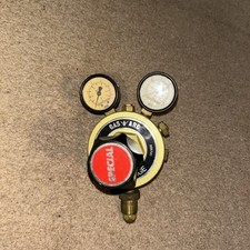 Gas-Arc Multi-Stage Regulator – Twin Gauge – BS5741 – Brass Welding Gas Valve