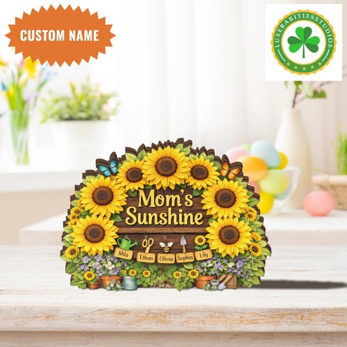 Personalized sunflower mom - personalized,